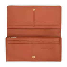 Longchamp - Le Roseau Sleek portefeuille long à rabat