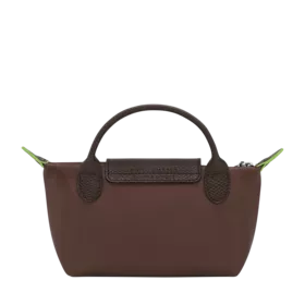 Trousse cosmétiques avec poignée Le Pliage Green de Longchamp