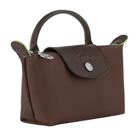 Trousse cosmétiques avec poignée Le Pliage Green de Longchamp