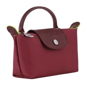 Trousse cosmétiques avec poignée Le Pliage Green de Longchamp