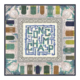 Longchamp - Jardin Parisien carré de soie