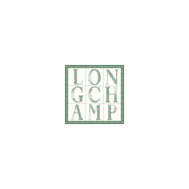 Longchamp - Le Jardin Longchamp carré de soie