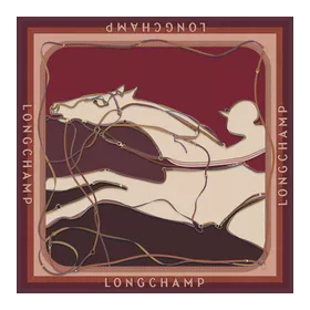 Longchamp - A toute allure carré de soie