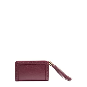 lancel - portefeuille compact rectangulaire zippé m premier flirt de lancel