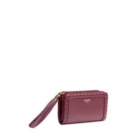 lancel - portefeuille compact rectangulaire zippé m premier flirt de lancel
