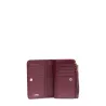 lancel - portefeuille compact rectangulaire zippé m premier flirt de lancel