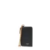 Lancel - Enveloppe porte-cartes zippé