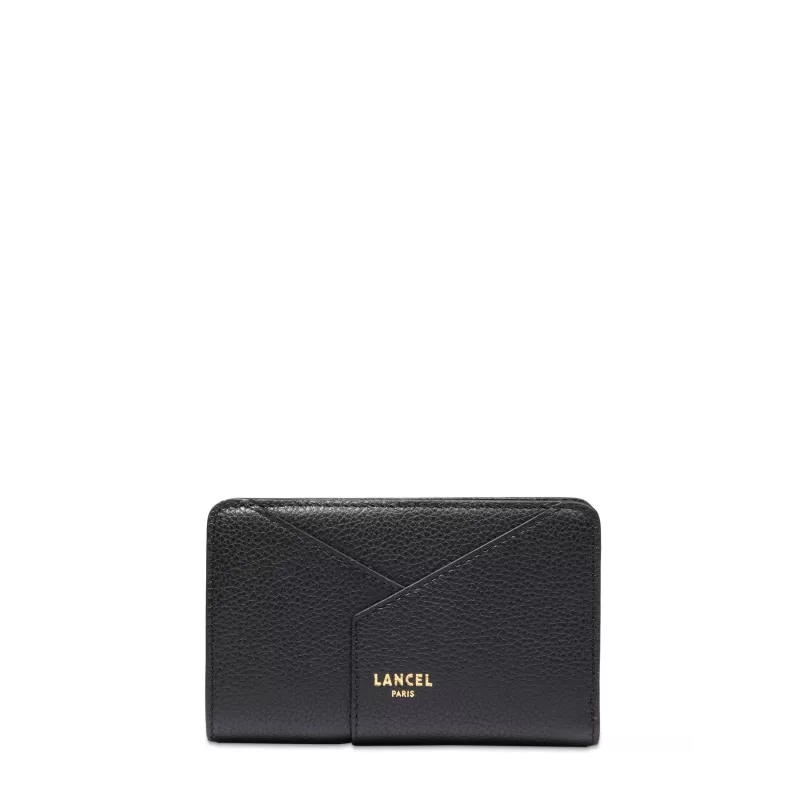 Lancel - Enveloppe portefeuille rectangulaire zippé Lancel - Enveloppe portefeuille rectangulaire zippé