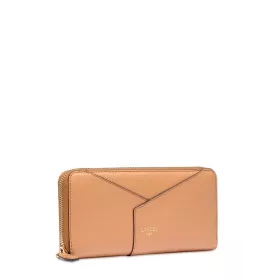 Lancel - Enveloppe portefeuille long zippé