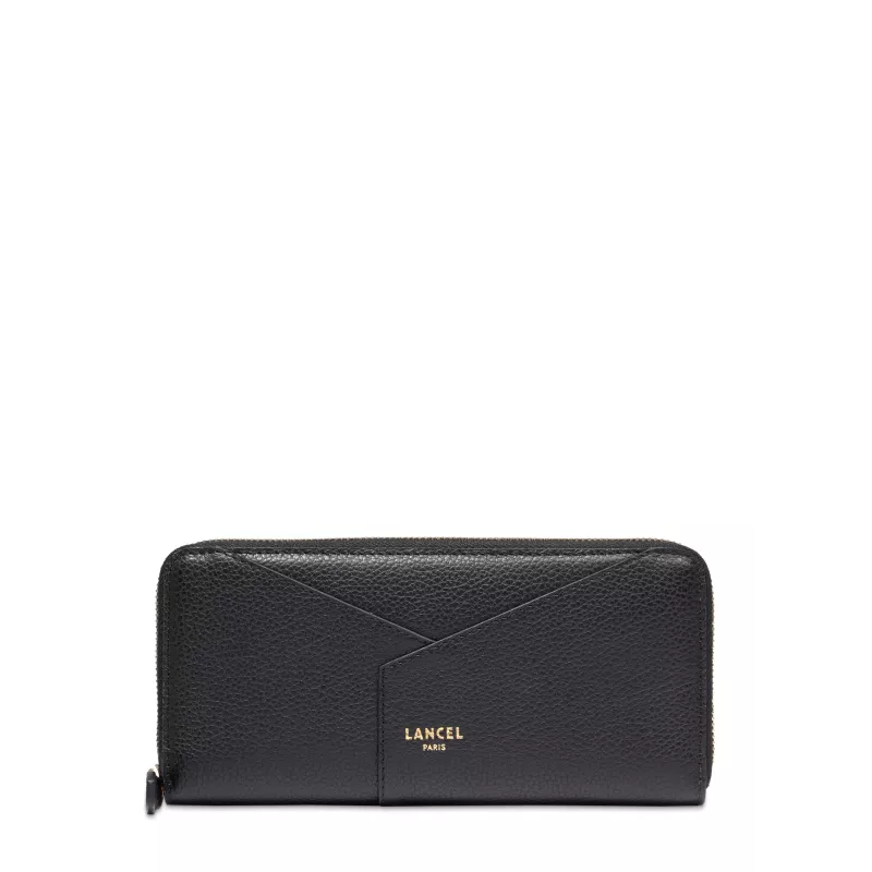 Lancel - Enveloppe portefeuille long zippé