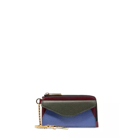 Lancel - Enveloppe porte-cartes zippé