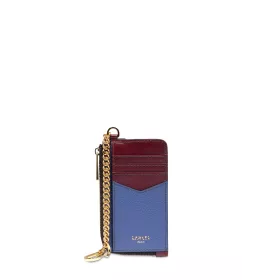 Lancel - Enveloppe porte-cartes zippé