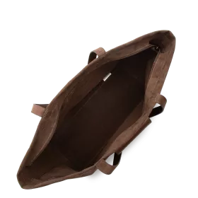 Suédine Kba - Sac cabas porté épaule