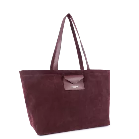 Suédine Kba - Sac cabas porté épaule