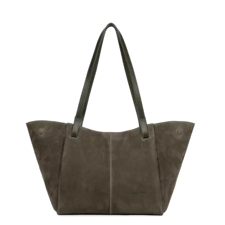 Suède - Sac cabas porté épaule
