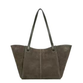 Suède - Sac cabas porté épaule