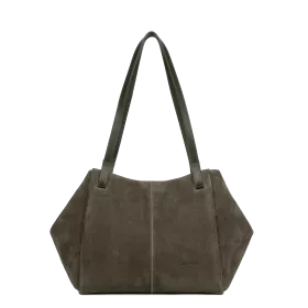 Suède - Sac cabas porté épaule