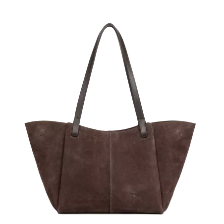 Suède - Sac cabas porté épaule