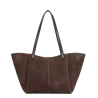 Suède - Sac cabas porté épaule