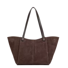 Suède - Sac cabas porté épaule