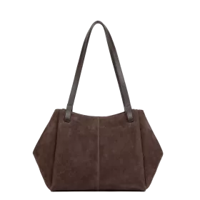 Suède - Sac cabas porté épaule
