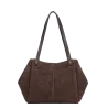 Suède - Sac cabas porté épaule