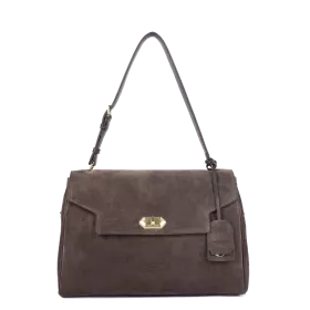 Suède Grace - Sac cabas porté épaule