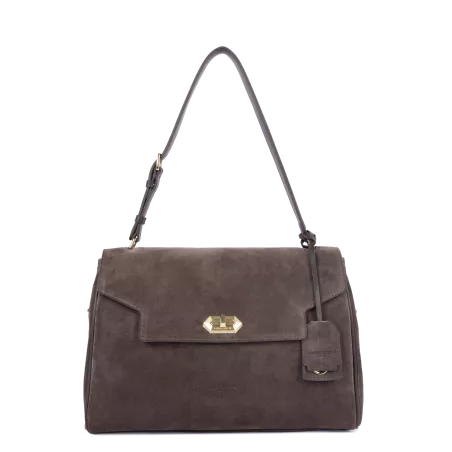 Suède Grace - Sac cabas porté épaule