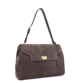 Suède Grace - Sac cabas porté épaule