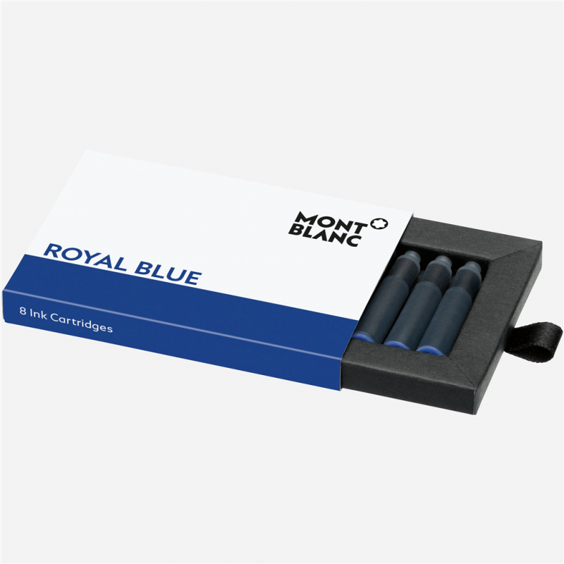 montblanc - cartouches d'encre, royal blue
